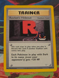 Rocket's Hideout - 63/64 - Neo Revelation - Uncommon - Unlimited - LP Pokemon