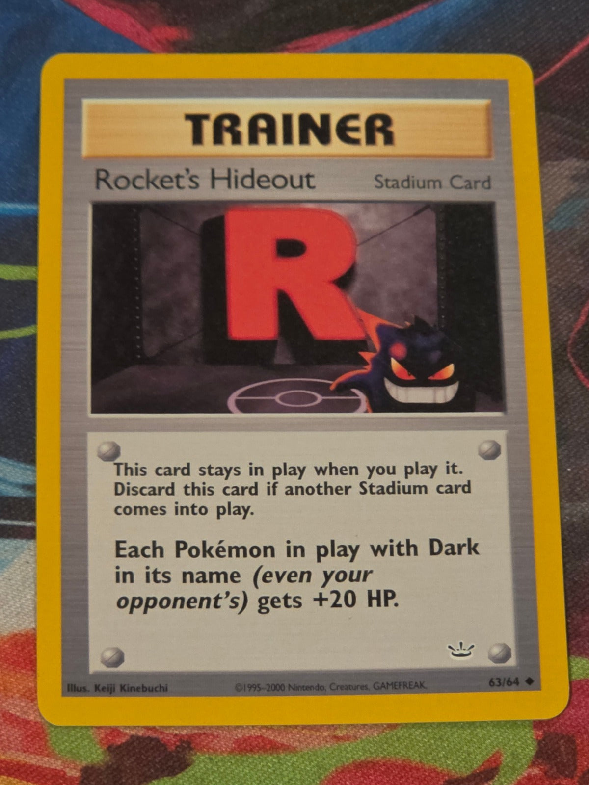 Rocket's Hideout - 63/64 - Neo Revelation - Uncommon - Unlimited - LP Pokemon