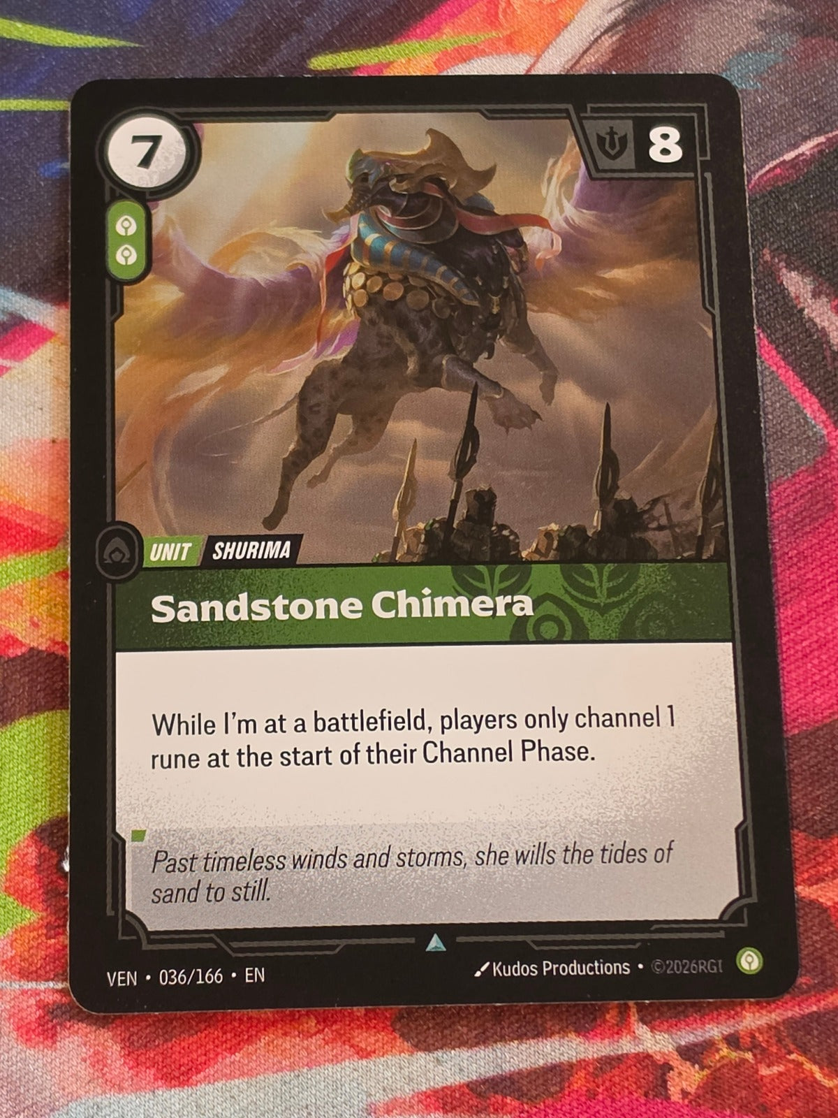 Sandstone Chimera - 036/166 - Vendetta - Uncommon - NM