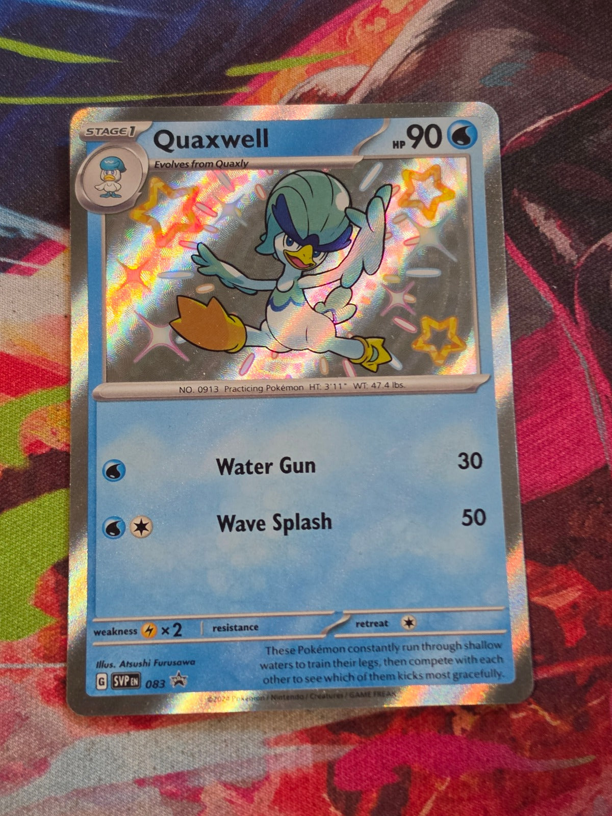 Quaxwell - 083 - SV: Scarlet & Violet Promo Cards - Promo - NM Pokemon