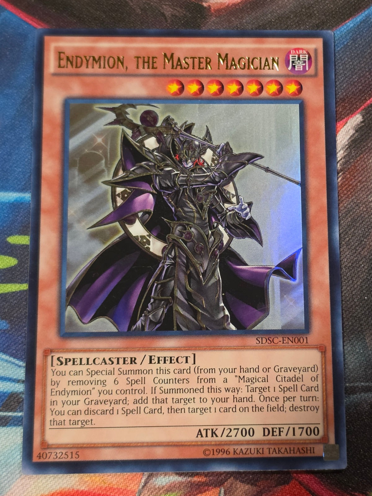 Endymion, The Master Magician Ultra Rare Structure Deck: Spellcaster's Command SDSC-EN001 LP