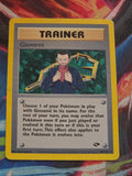 Giovanni (104) Unlimited Rare Gym Challenge 104/132 LP Pokemon