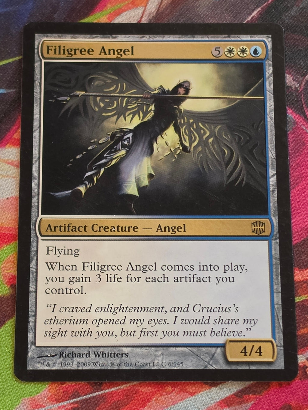Filigree Angel - 6 - Alara Reborn - Rare - LP - MTG