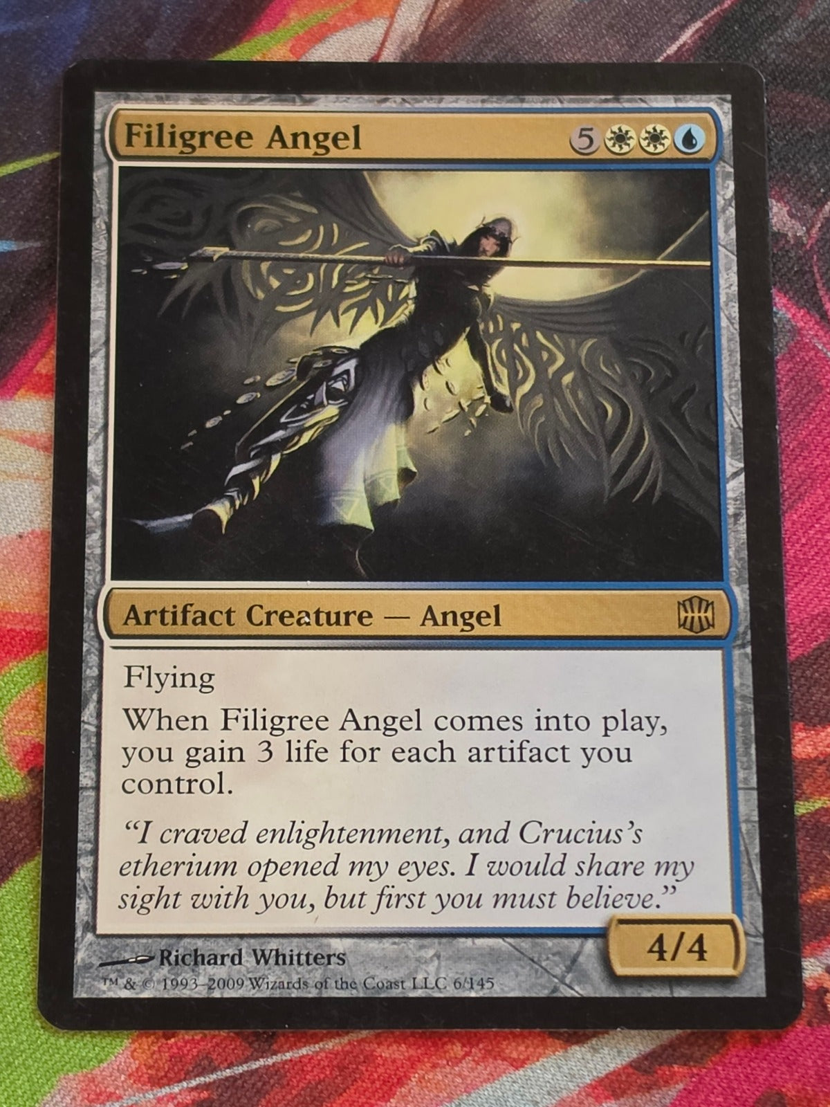 Filigree Angel - 6 - Alara Reborn - Rare - LP - MTG