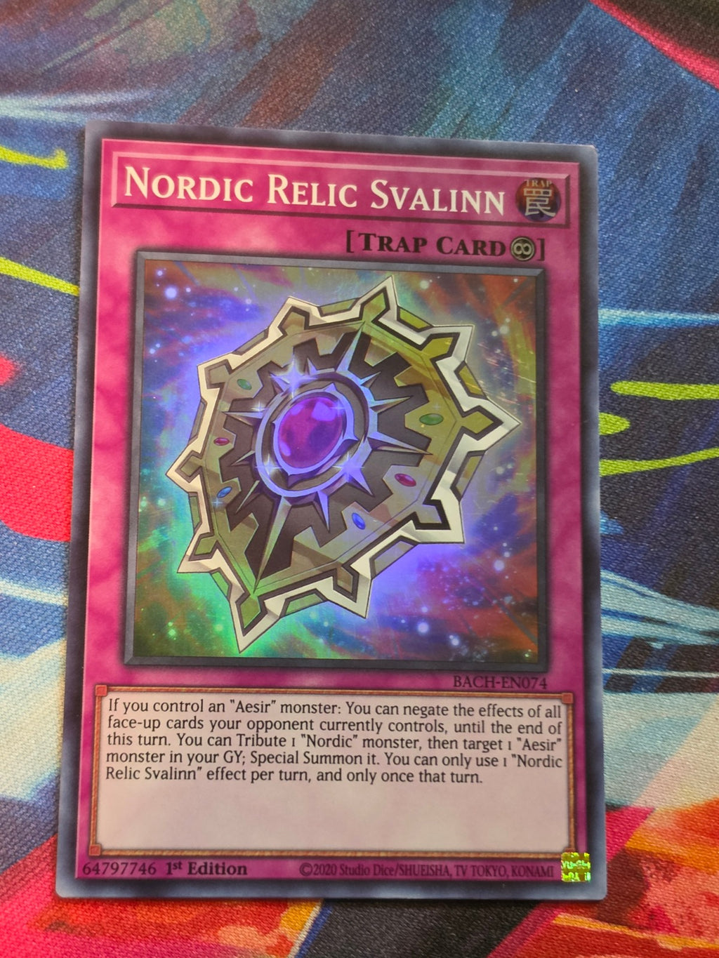 Nordic Relic Svalinn Super Rare Battle of Chaos BACH-EN074 LP