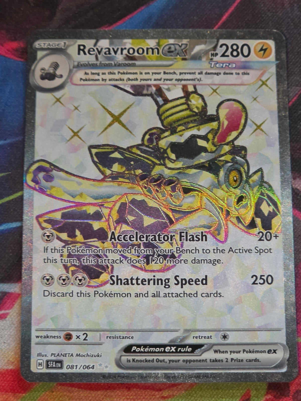 Revavroom ex Ultra Rare SV: Shrouded Fable 081/064 NM Pokemon
