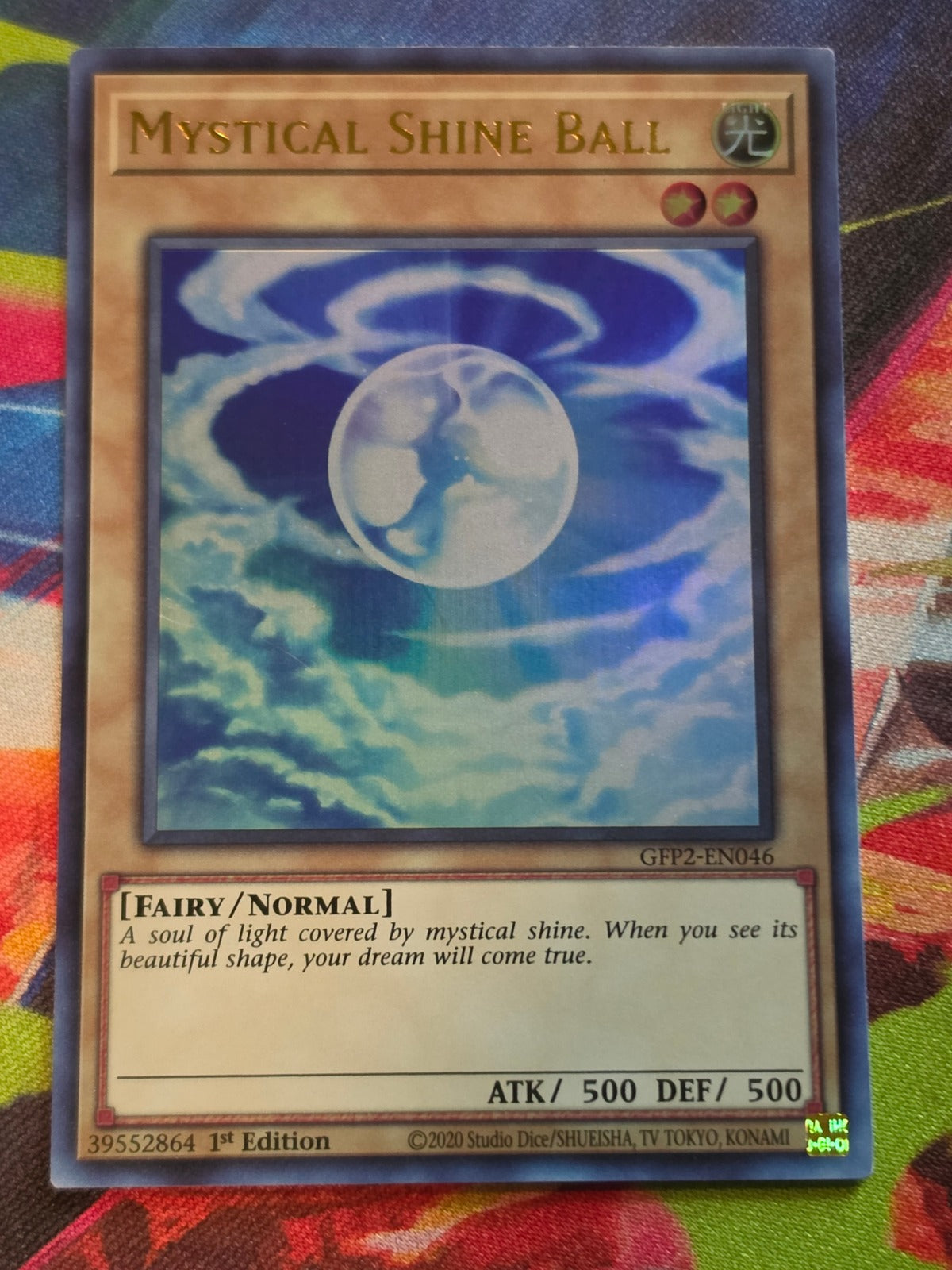 Mystical Shine Ball Ultra Rare Ghosts From the Past: The 2nd Haunting GFP2-EN046 LP