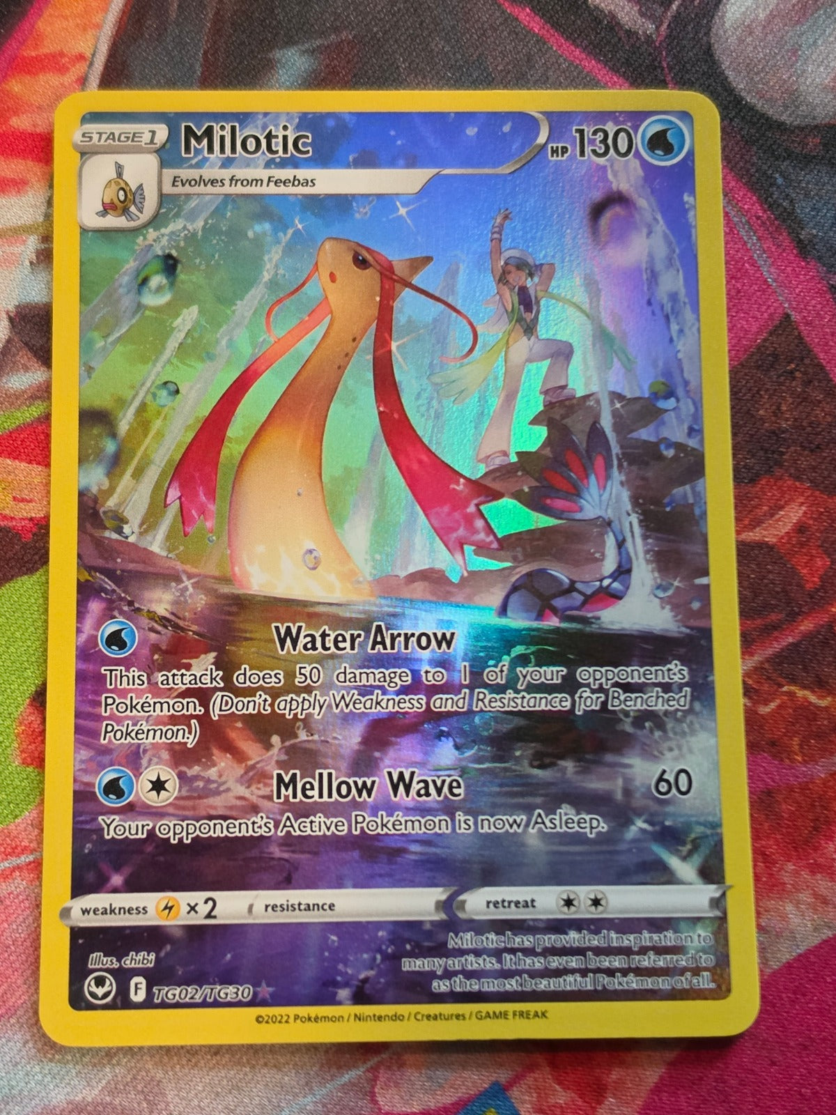 Milotic Ultra Rare SWSH12: Silver Tempest Trainer Gallery TG02/TG30 NM Pokemon