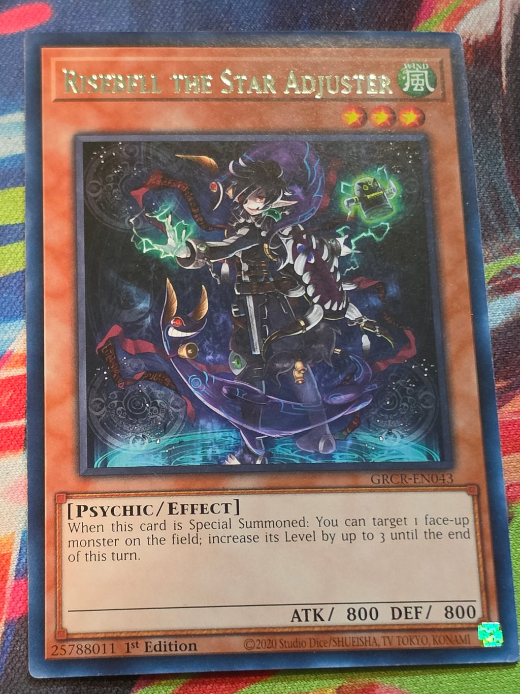 Risebell the Star Adjuster Rare The Grand Creators GRCR-EN043 LP