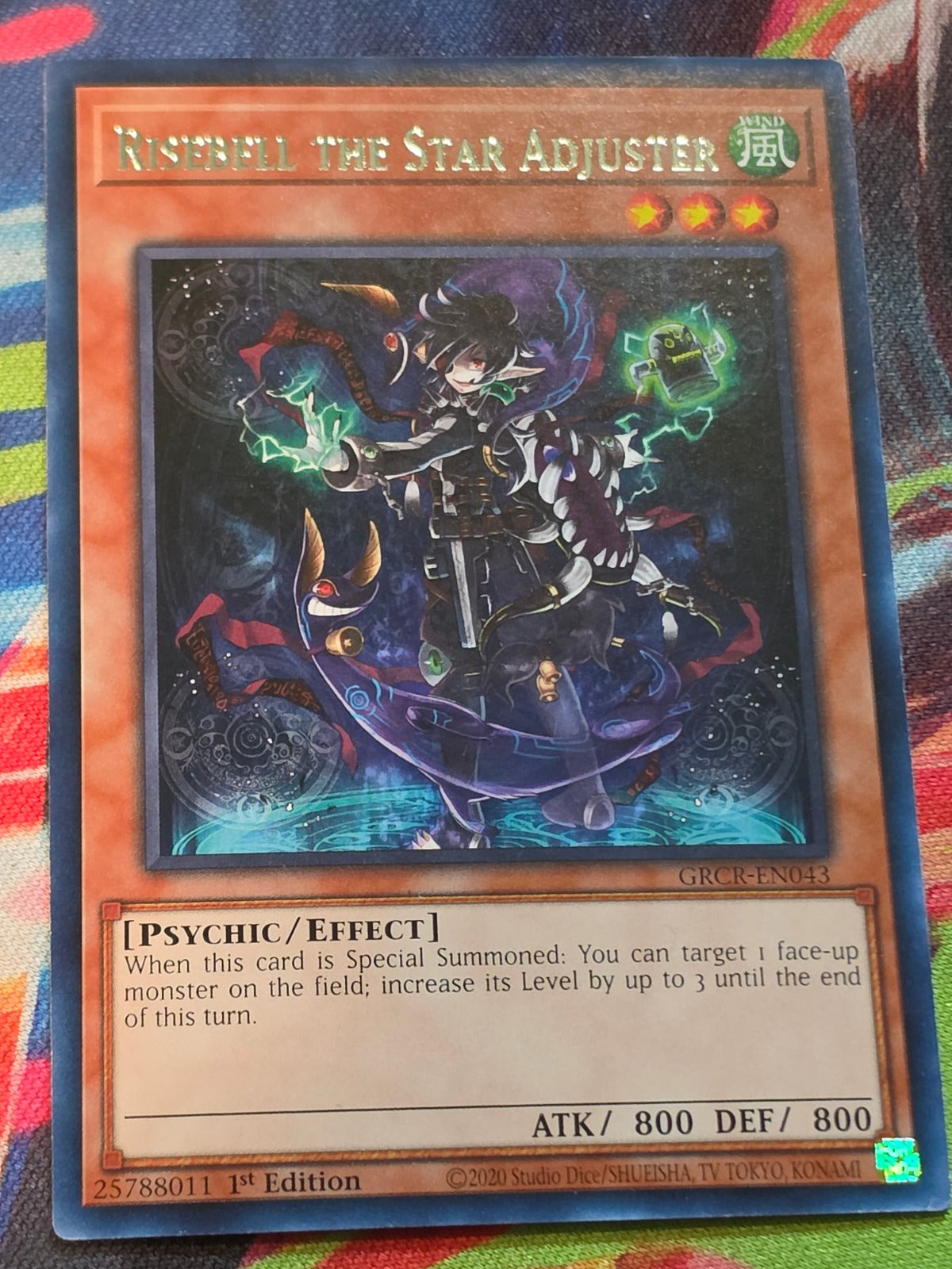 Risebell the Star Adjuster Rare The Grand Creators GRCR-EN043 LP