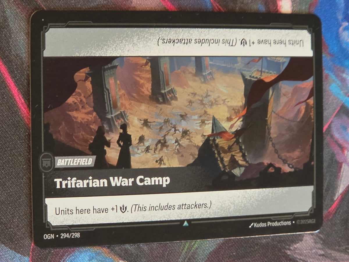 Trifarian War Camp - 294/298 - Origins - Uncommon - NM