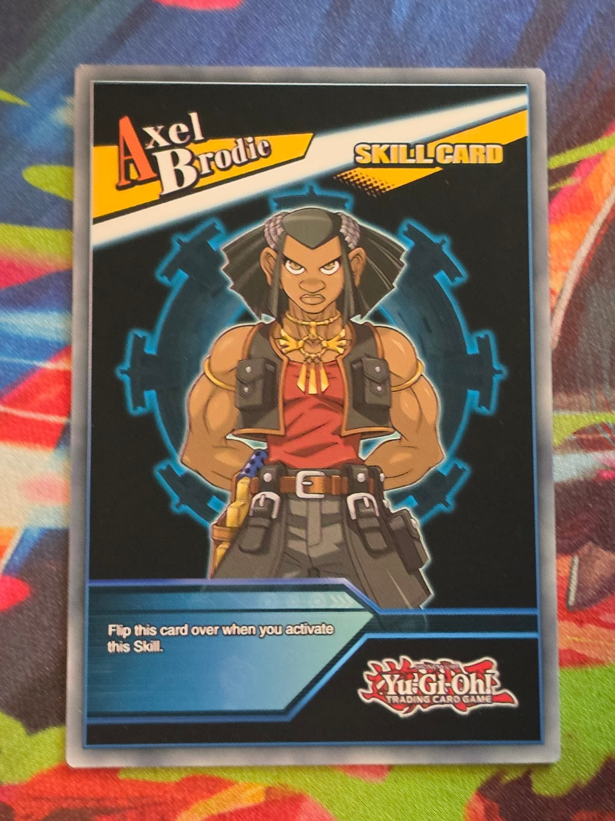 Blaze Accelerator Deployment Common Speed Duel GX: Duel Academy Box SGX1-ENS08 1st Edition LP Yu-Gi-Oh! (Back)