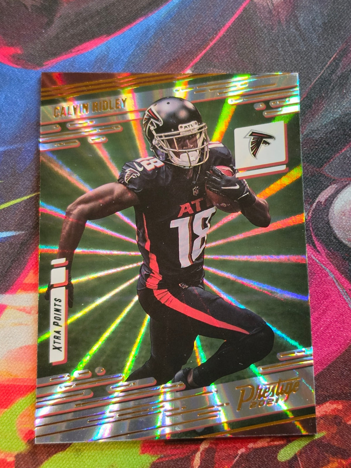 Calvin Ridley 2021 Panini Prestige - Xtra Points Sunburst 33 NM Football