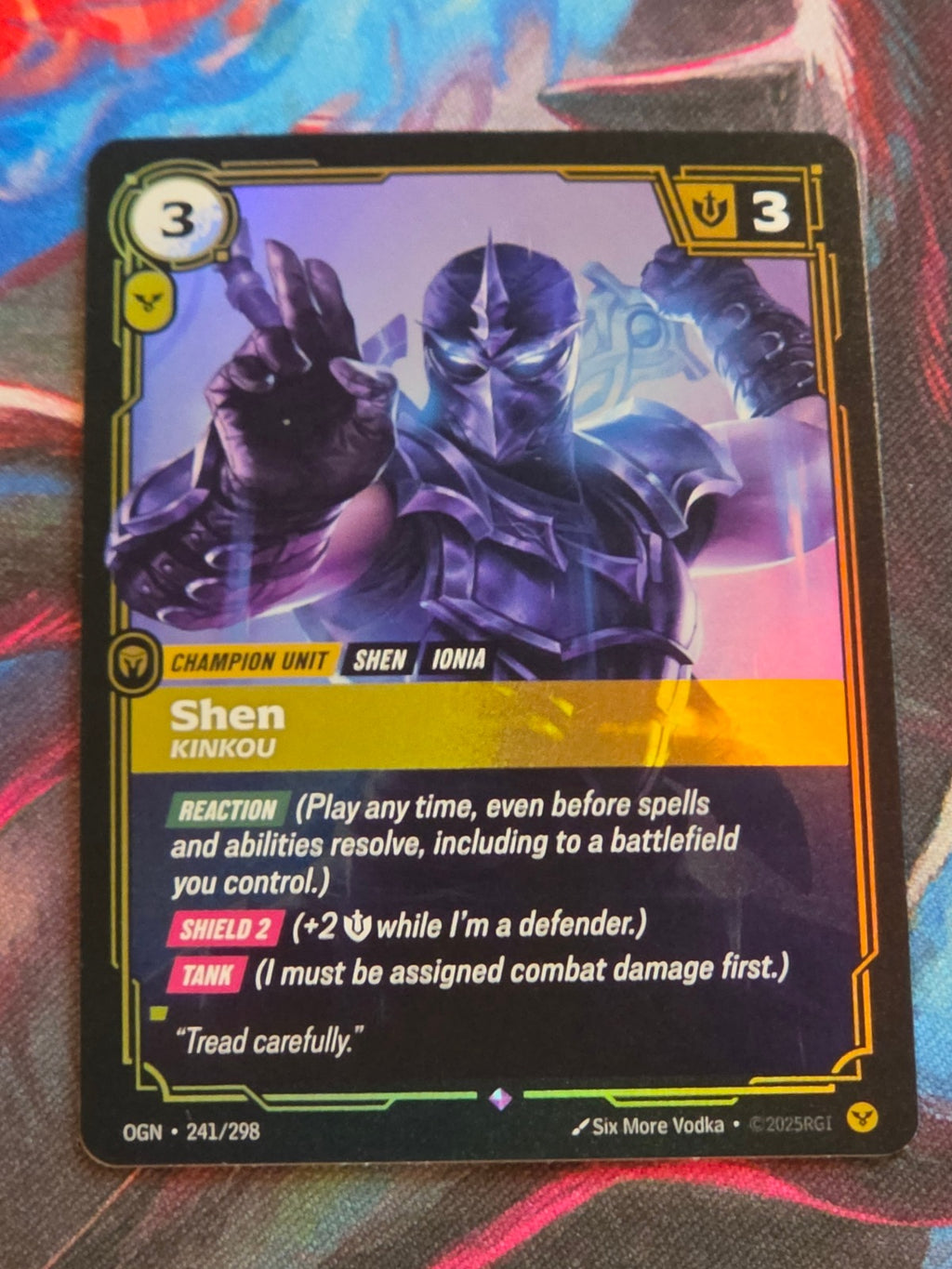 Shen, Kinkou - 241/298 - Origins - Rare - NM