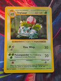 Ivysaur Shadowless Base Set Uncommon 030/102 MP Pokemon