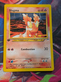 Slugma - 082/105 - Neo Destiny - Common - 1st Edition - NM Pokemon