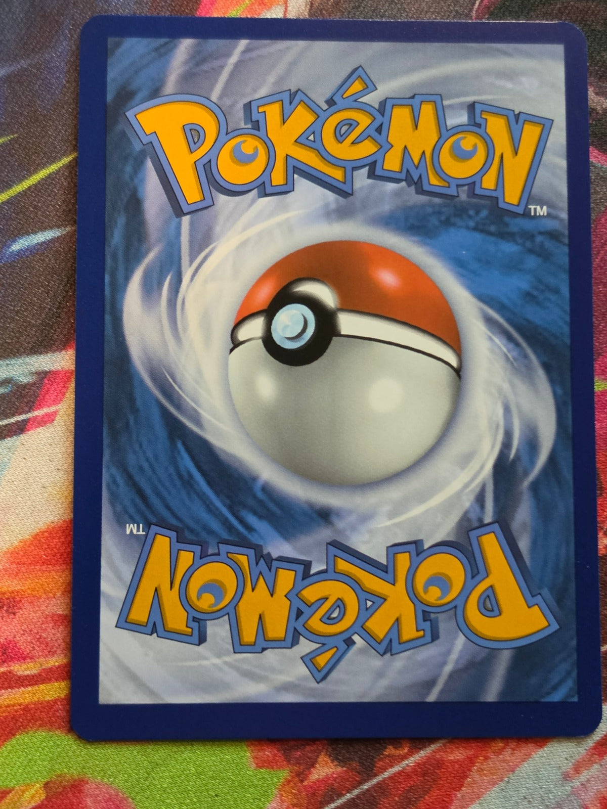 Iron Hands ex Special Illustration Rare SV04: Paradox Rift 248/182 NM Pokemon (Back)