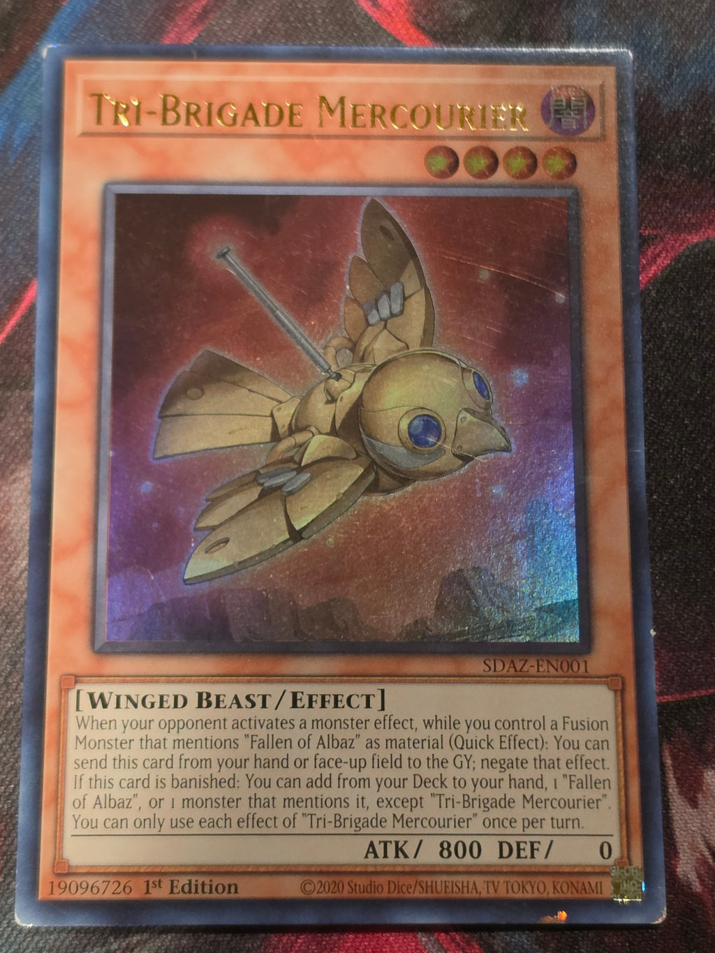 Tri-Brigade Mercourier Ultra Rare Structure Deck: Albaz Strike SDAZ-EN001 LP