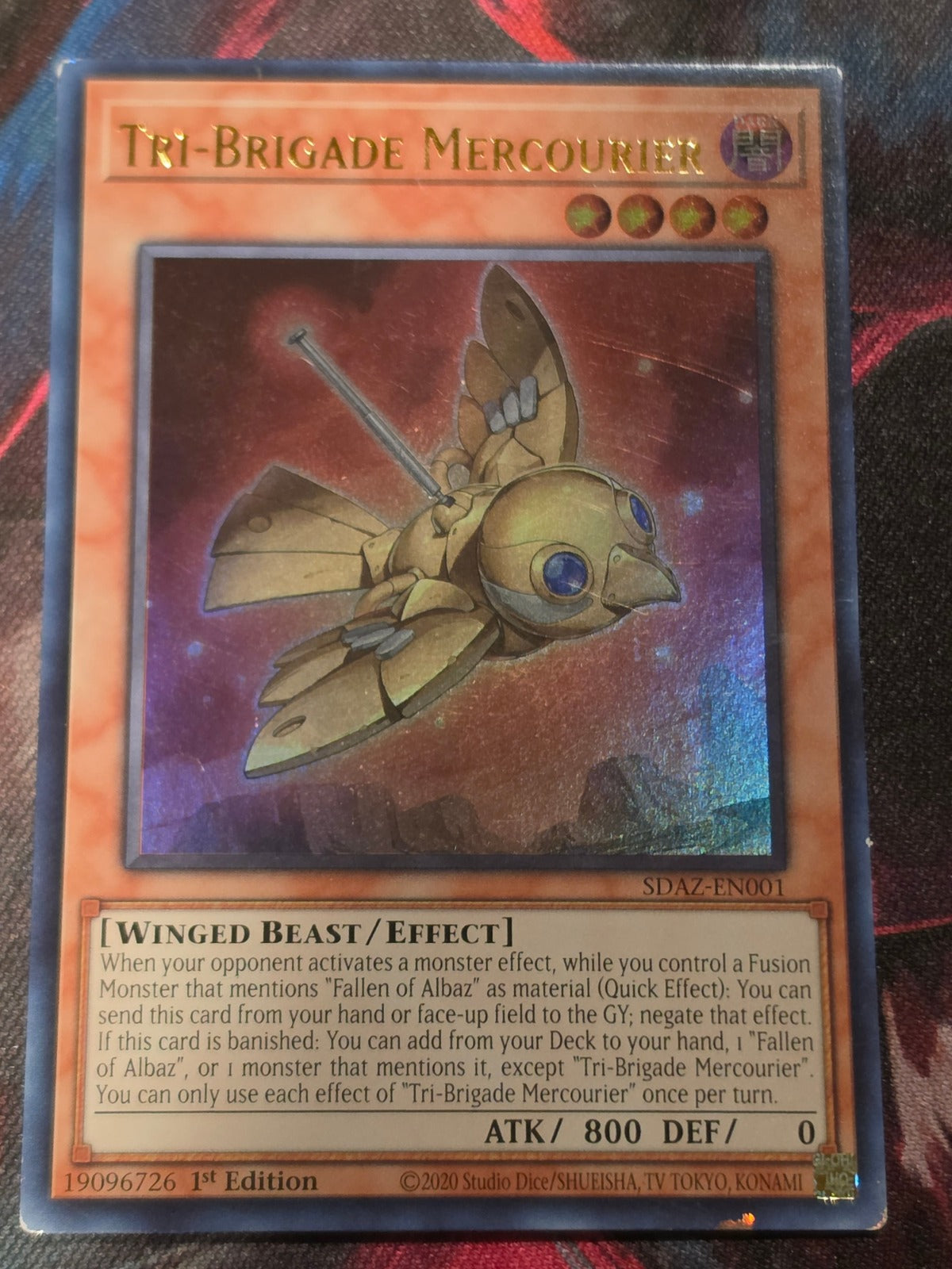 Tri-Brigade Mercourier Ultra Rare Structure Deck: Albaz Strike SDAZ-EN001 LP