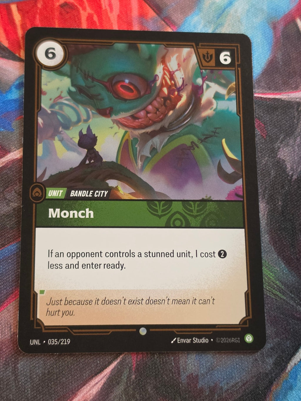 Monch - 035/219 - Unleashed - Common - NM