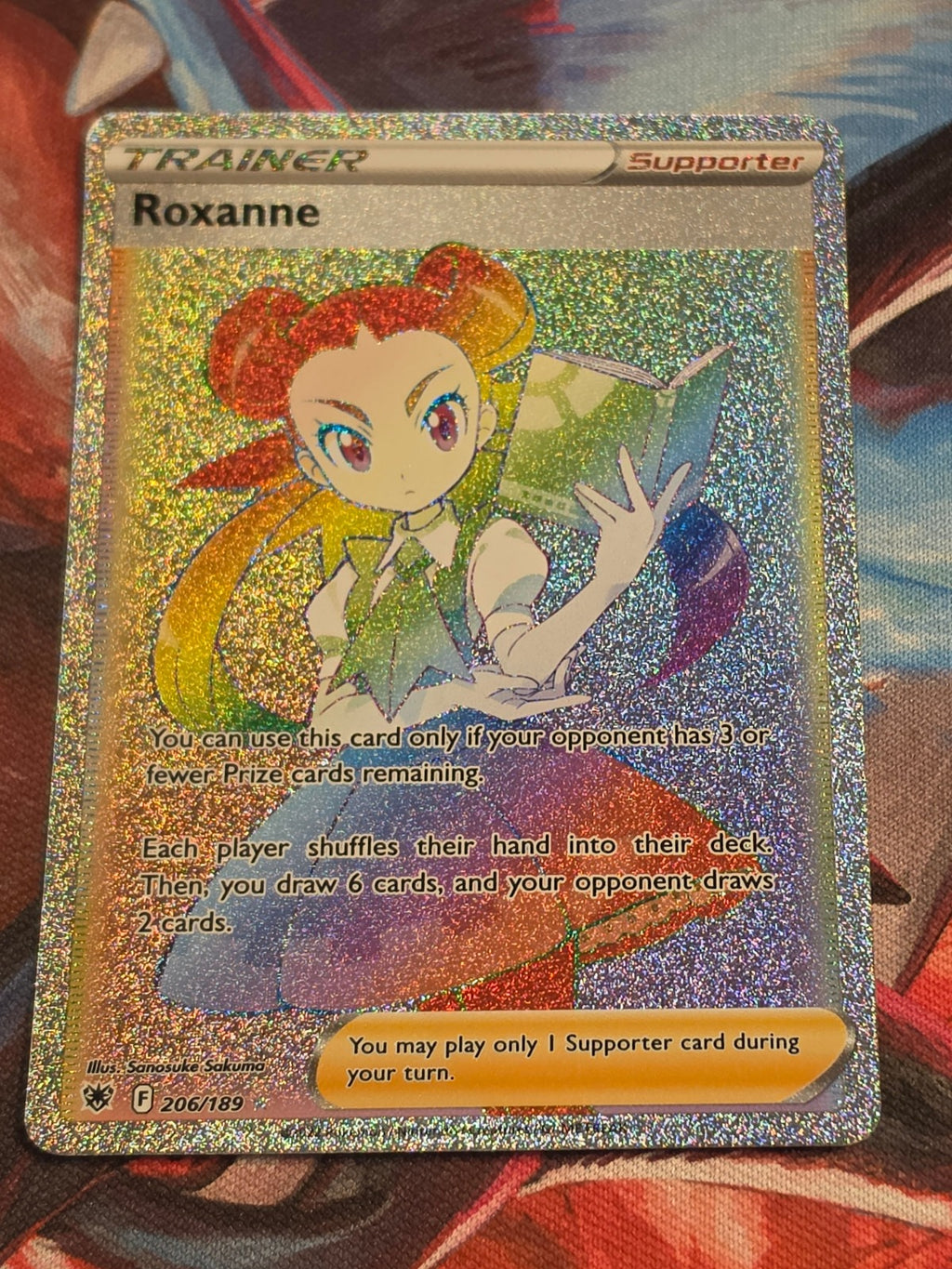 Roxanne (Secret) Secret Rare SWSH10: Astral Radiance 206/189 NM Pokemon