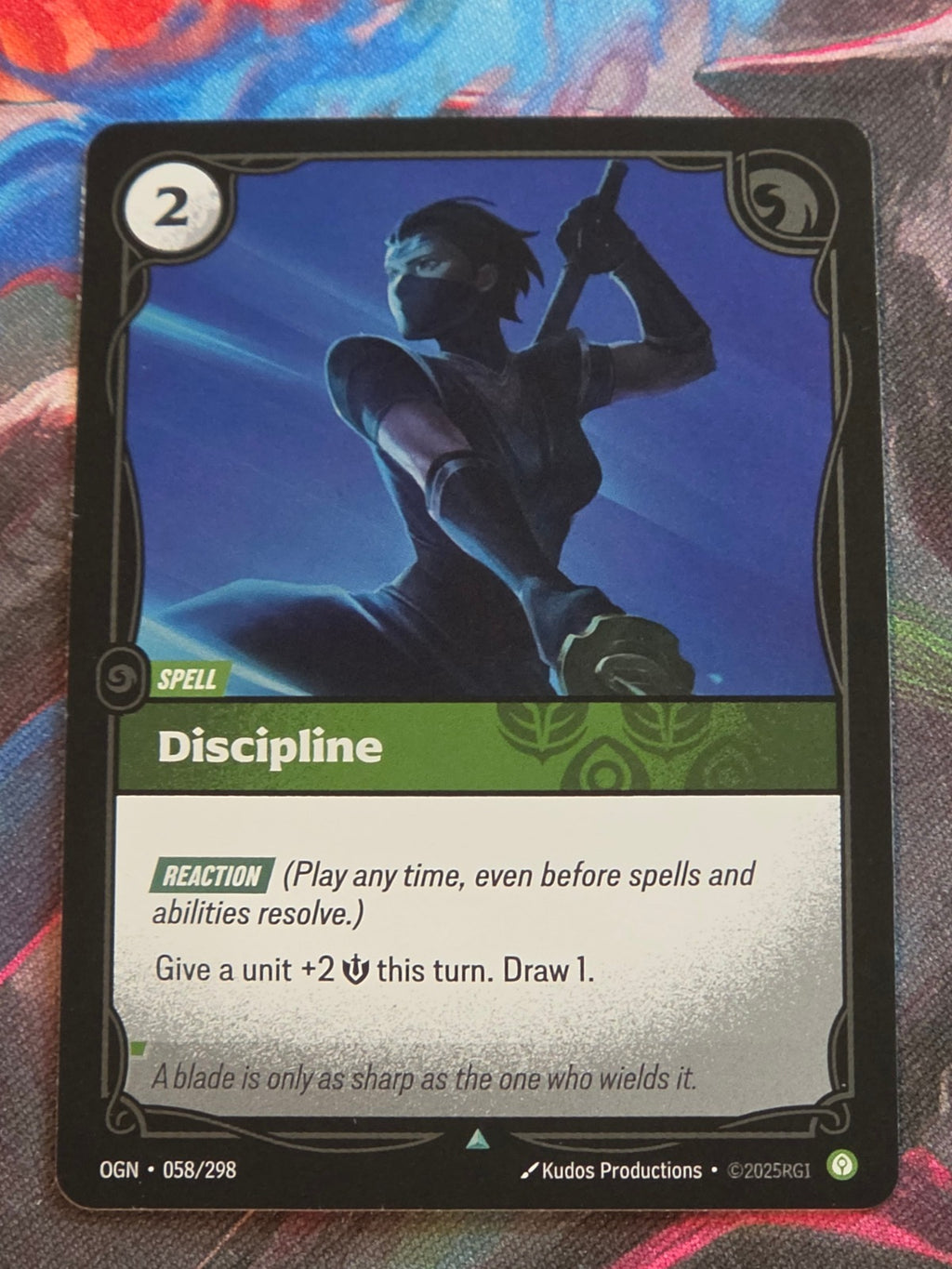 Discipline - 058/298 - Origins - Uncommon - NM