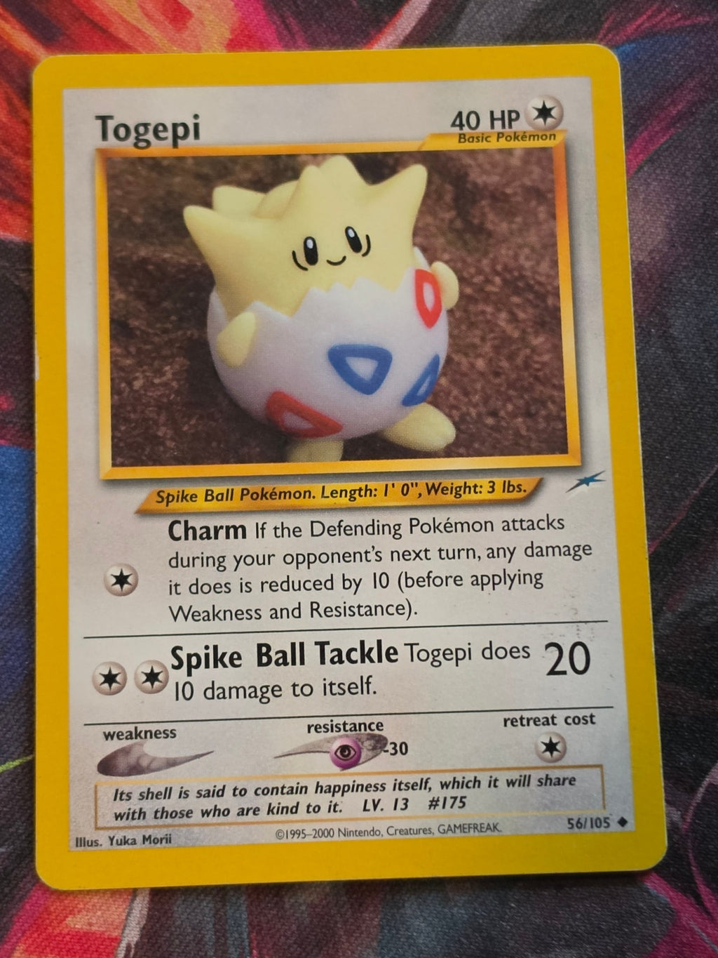 Togepi - 056/105 - Neo Destiny - Uncommon - Unlimited - LP Pokemon