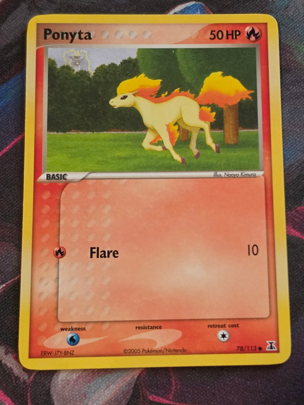 Ponyta - 78/113 - EX Delta Species - Common - LP - Pokemon