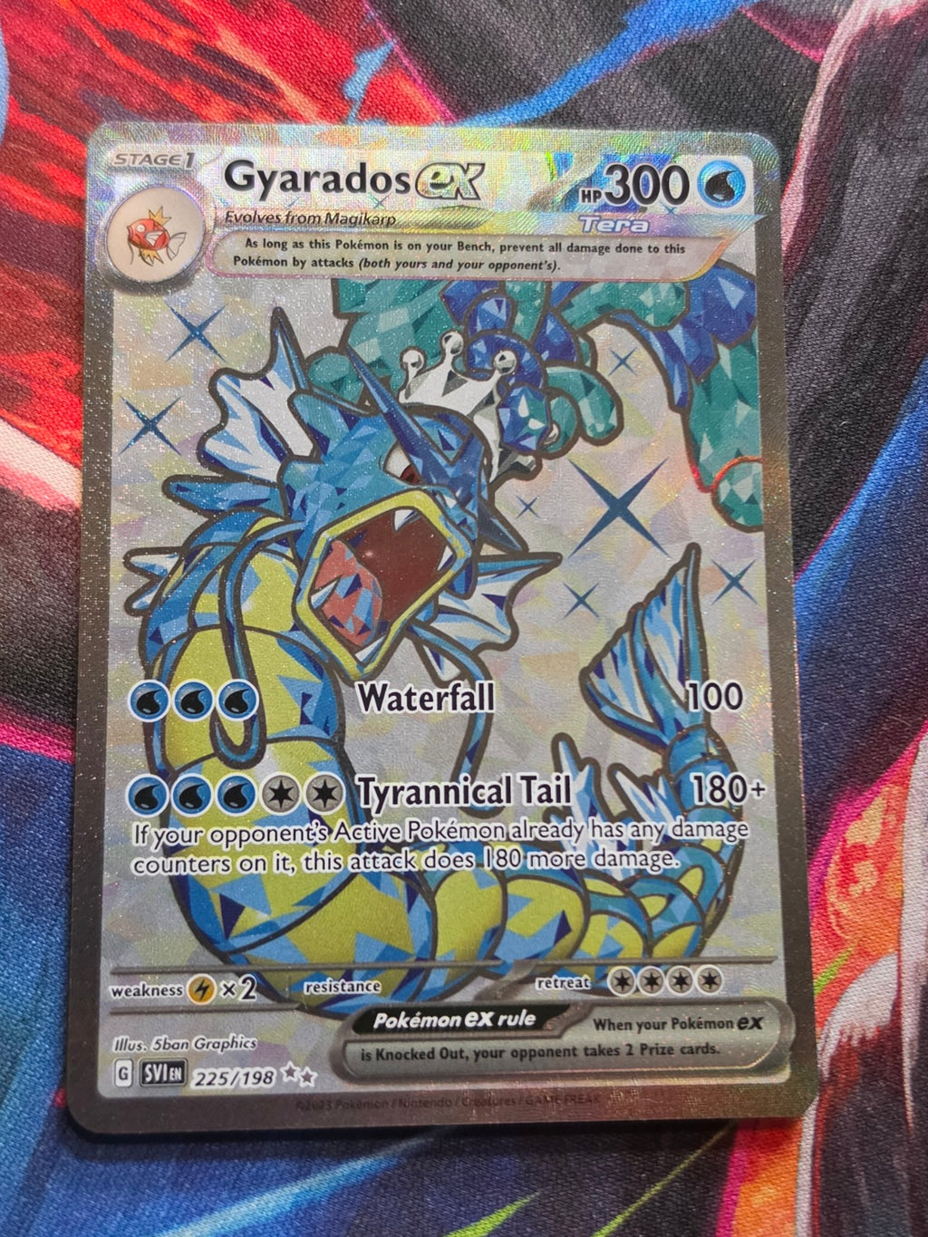 Gyarados ex Ultra Rare Scarlet & Violet Base Set 225/198 NM Pokemon