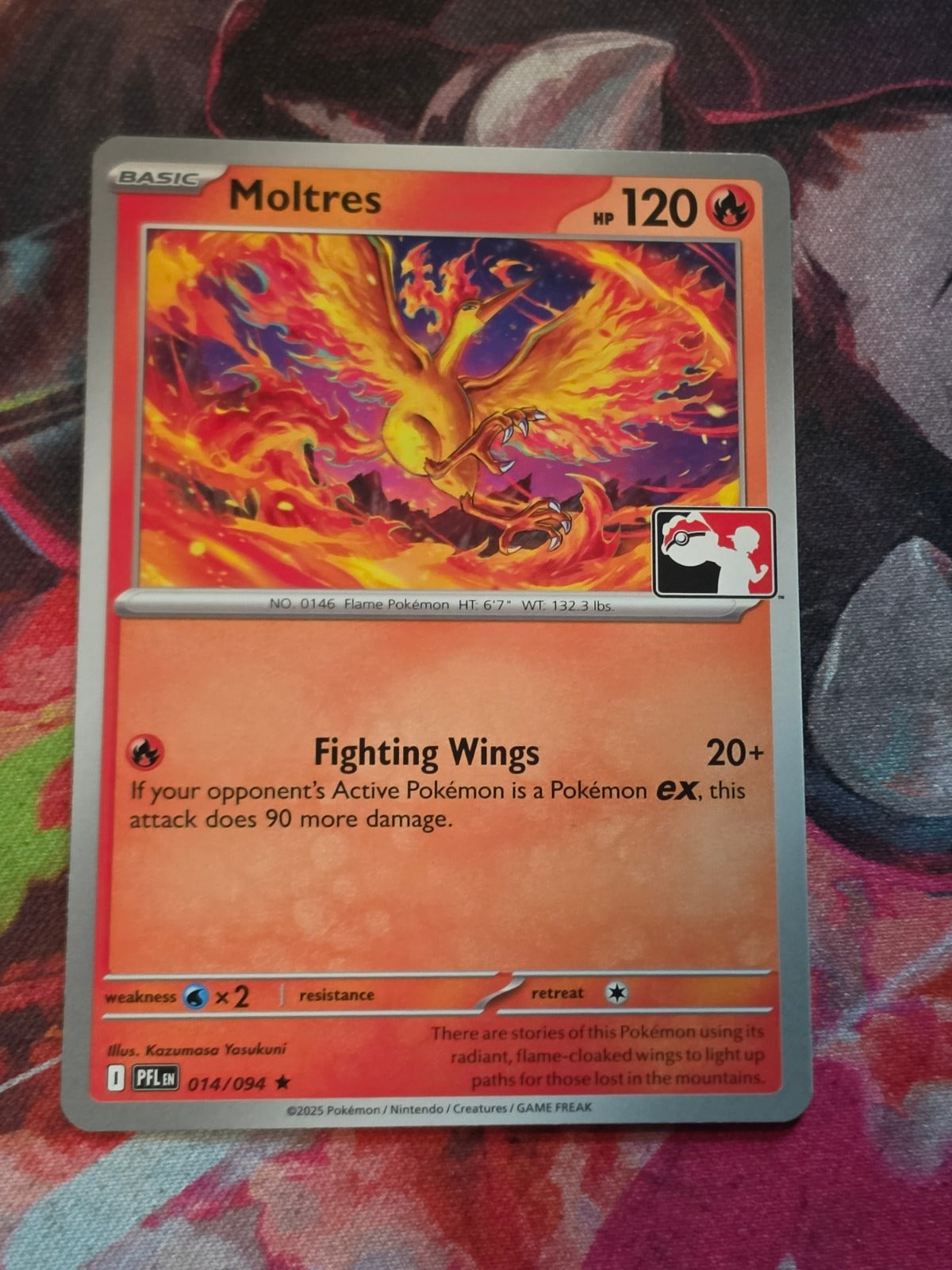Moltres Rare Prize Pack Series Cards 014/094 NM Pokemon