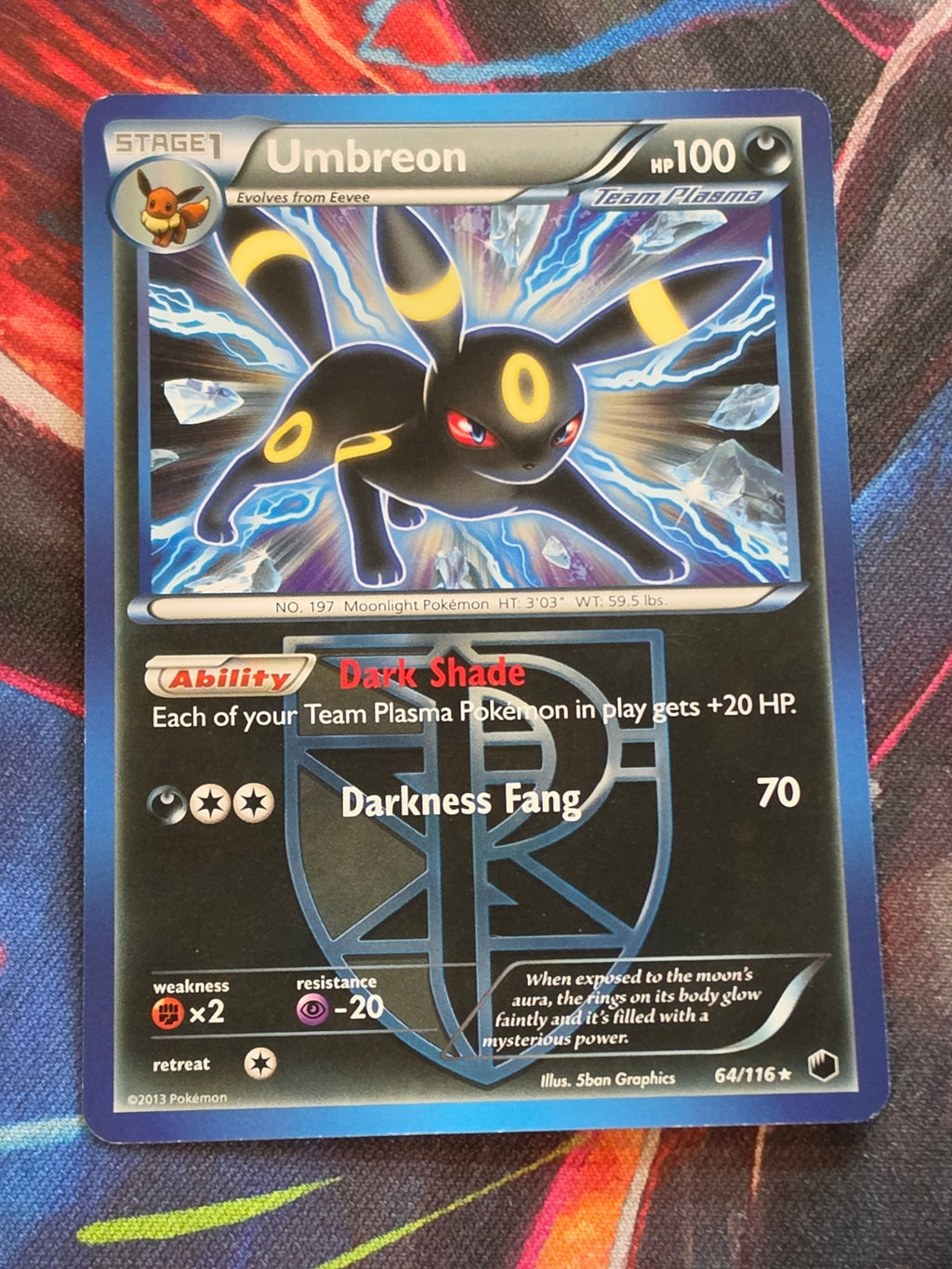 Umbreon - 064/116 - Deck Exclusives - Rare - NM - Pokemon