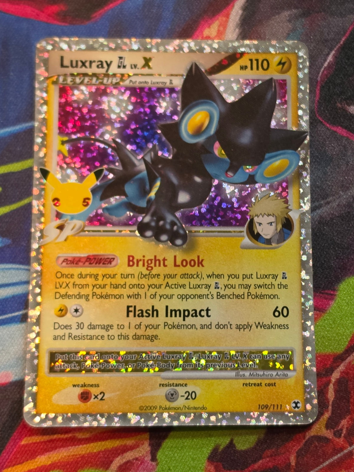 Luxray GL LV.X Classic Collection Celebrations: Classic Collection 109/111 NM Pokemon