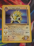 Lt. Surge's Jolteon Unlimited Rare Gym Challenge 028/132 NM Pokemon