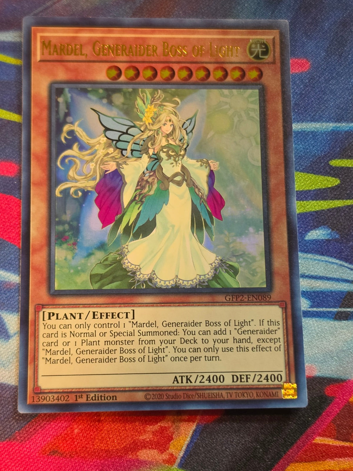 Mardel, Generaider Boss of Light Ultra Rare Ghosts From the Past: The 2nd Haunting GFP2-EN089 LP