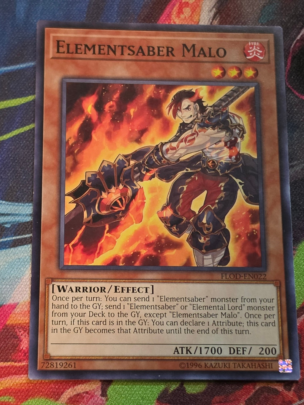 Elementsaber Malo Common Flames of Destruction FLOD-EN022 LP