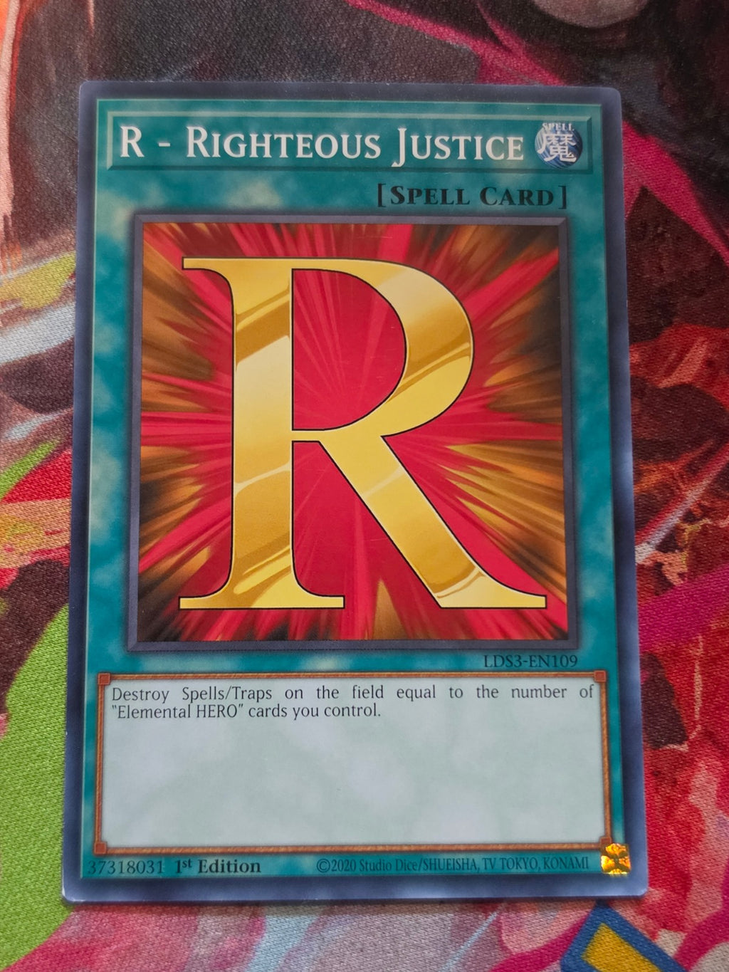 R - Righteous Justice Common Legendary Duelists: Season 3 LDS3-EN109 LP