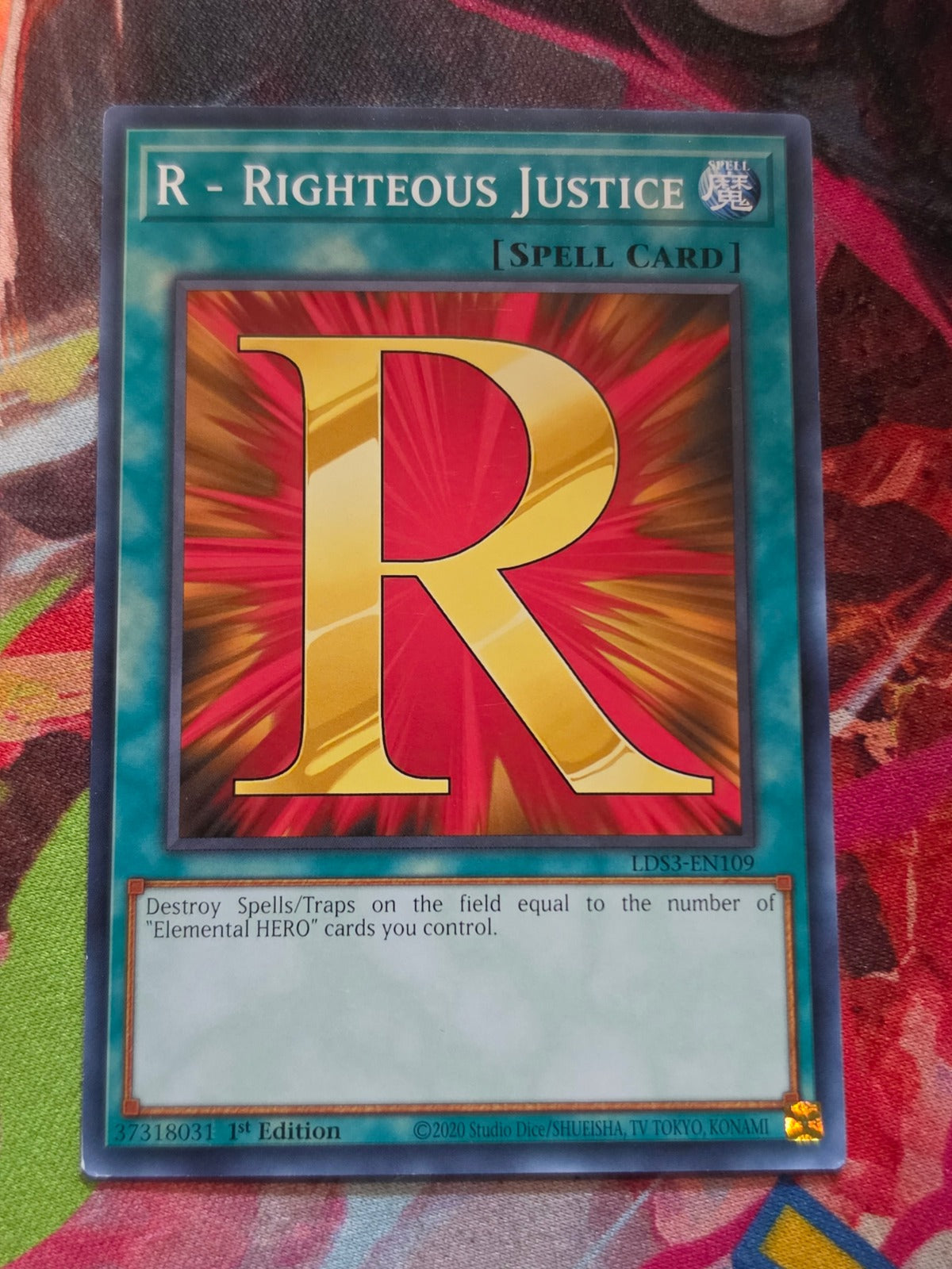 R - Righteous Justice Common Legendary Duelists: Season 3 LDS3-EN109 LP