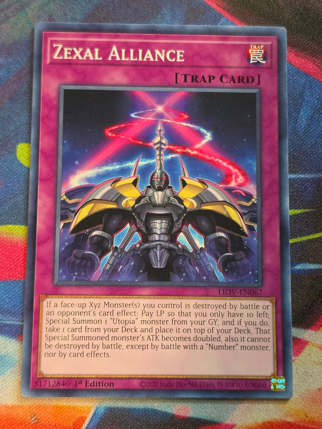Zexal Alliance Common Lightning Overdrive LIOV-EN067 LP