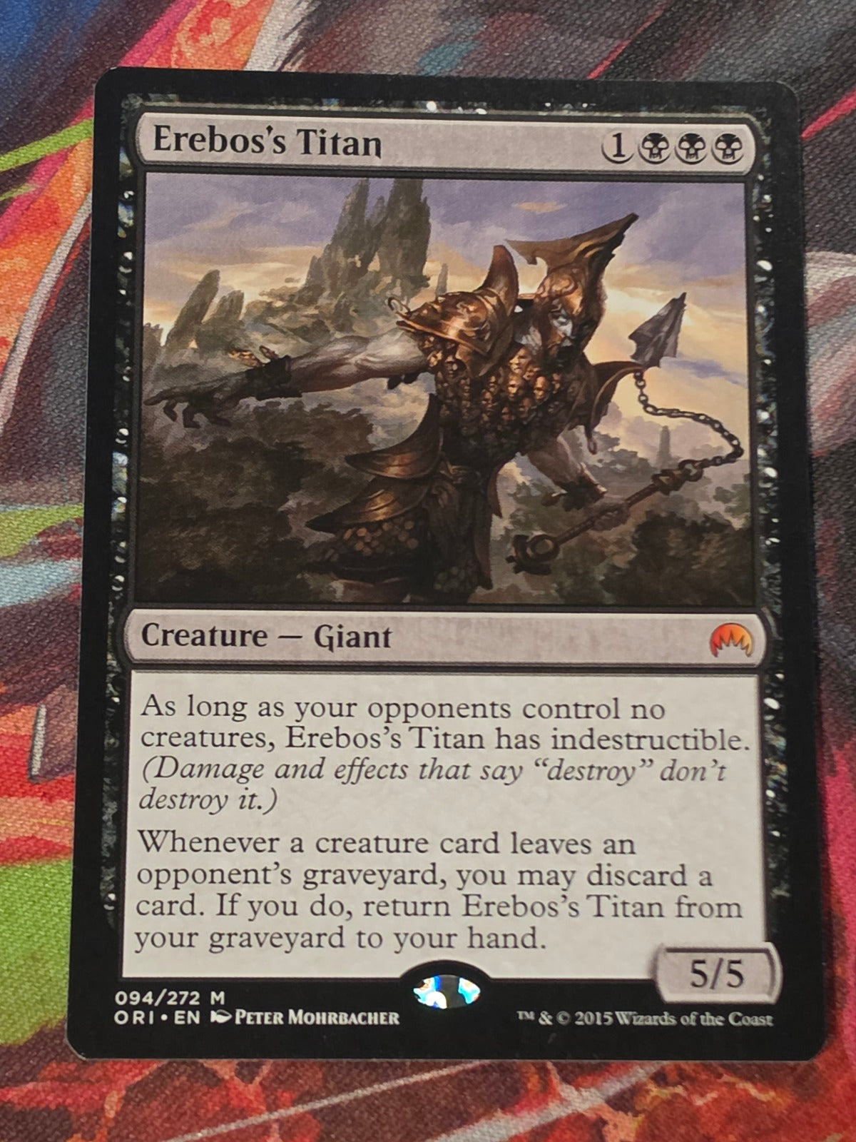 Erebos's Titan - 94 - Magic Origins - M - LP MTG
