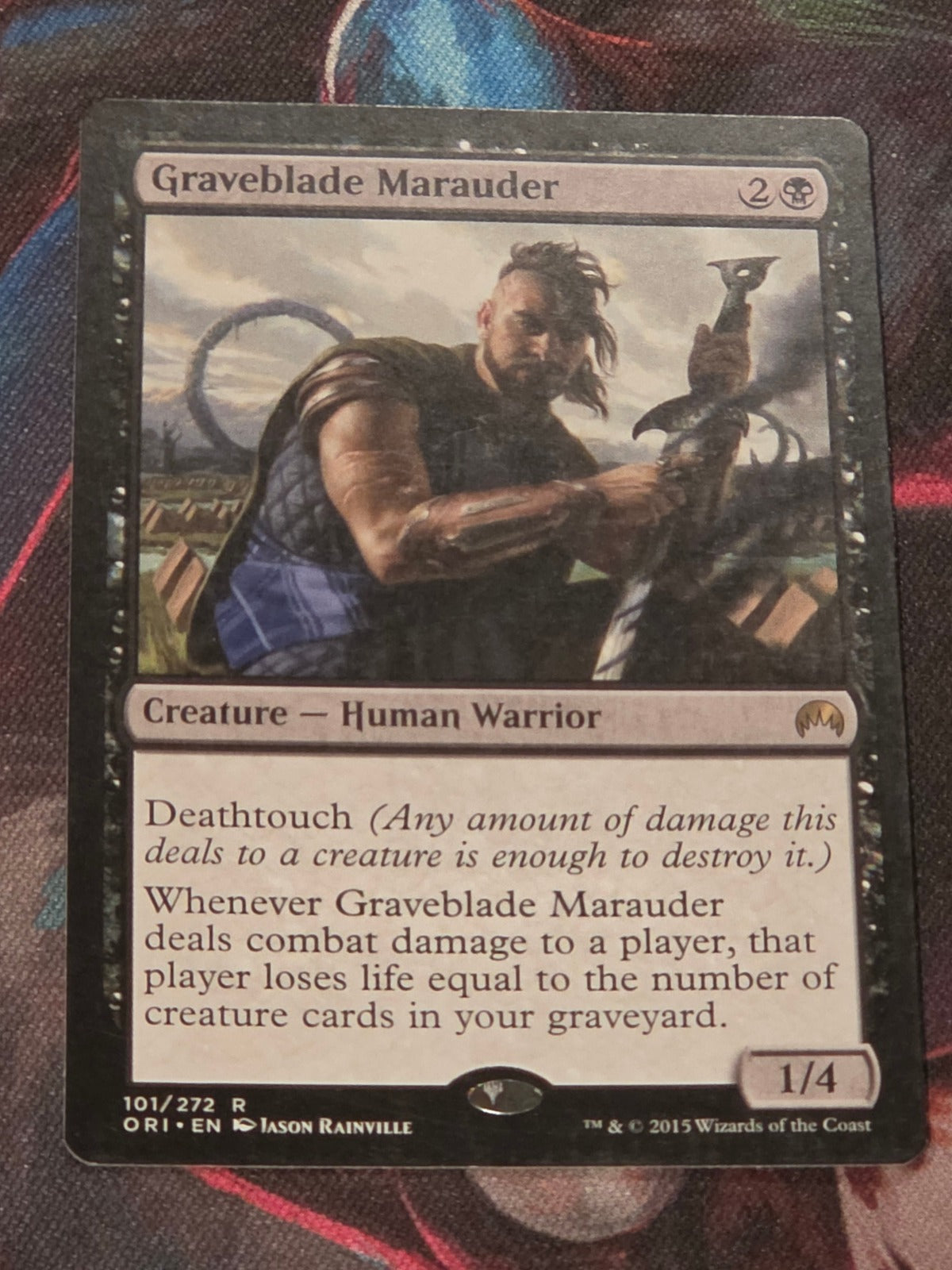 Graveblade Marauder - 101 - Magic Origins - R - LP MTG