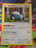 Snorlax Holo Rare Pokemon GO 055/078 NM Pokemon