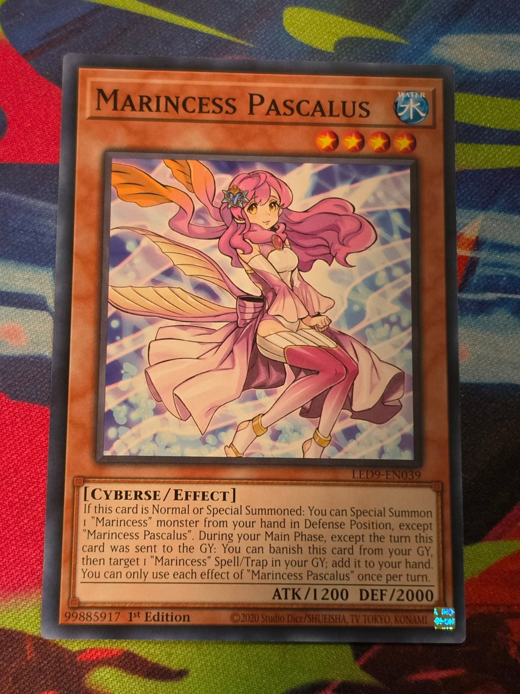 Marincess Pascalus Common Legendary Duelists: Duels From the Deep LED9-EN039 LP