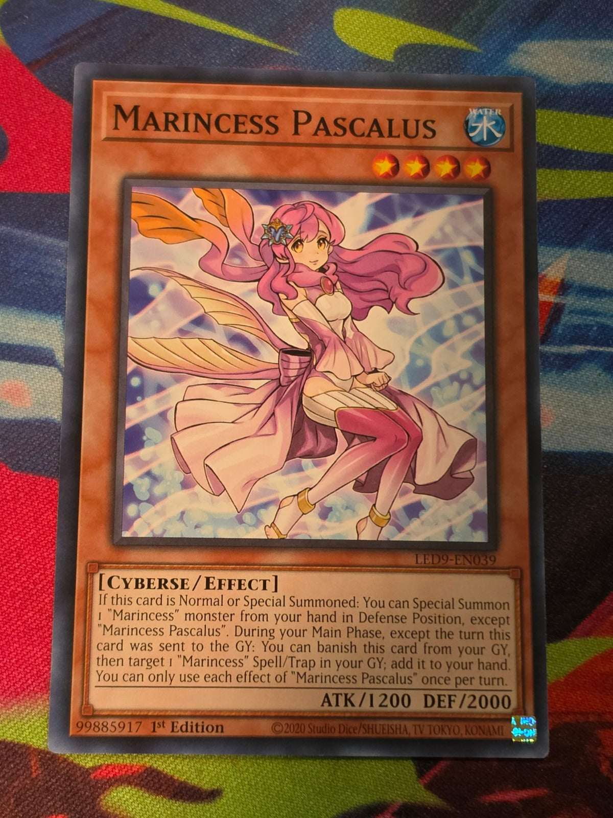Marincess Pascalus Common Legendary Duelists: Duels From the Deep LED9-EN039 LP