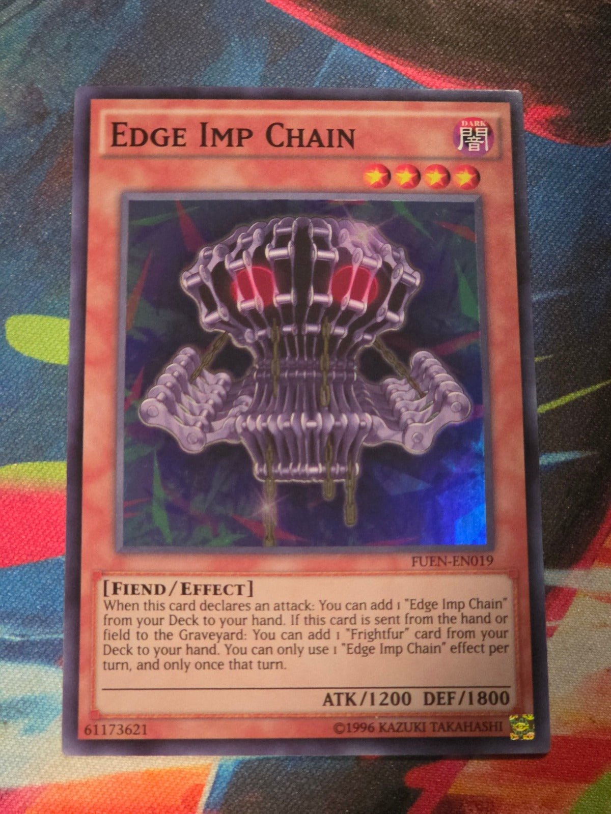 Edge Imp Chain Super Rare Fusion Enforcers FUEN-EN019 LP