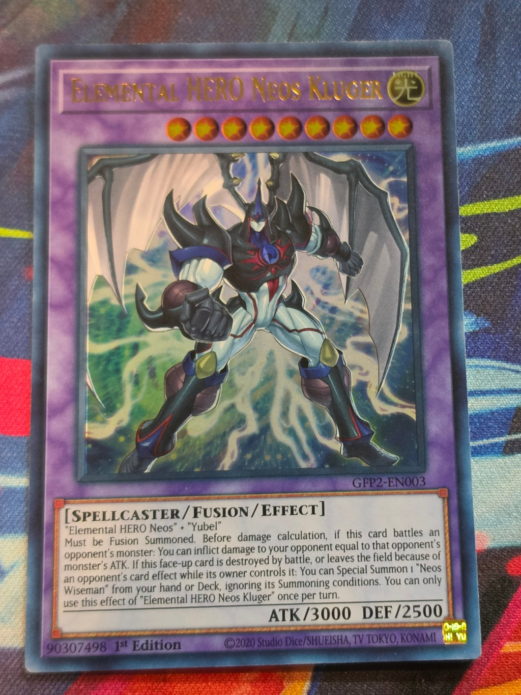 Elemental HERO Neos Kluger Ultra Rare Ghosts From the Past: The 2nd Haunting GFP2-EN003 1st Edition LP Yu-Gi-Oh!
