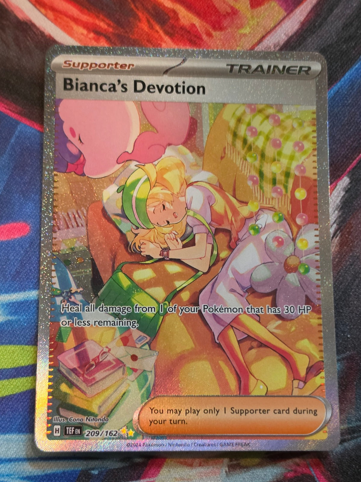 Bianca's Devotion Special Illustration Rare SV05: Temporal Forces 209/162 NM Pokemon