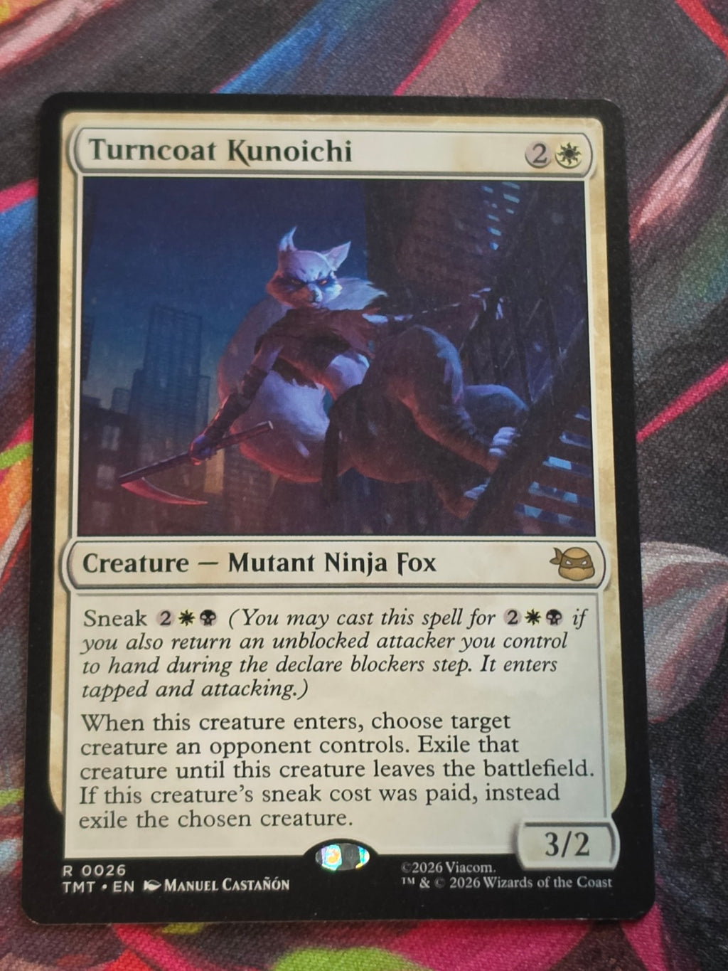 Turncoat Kunoichi - 26 - Teenage Mutant Ninja Turtles - R - NM MTG