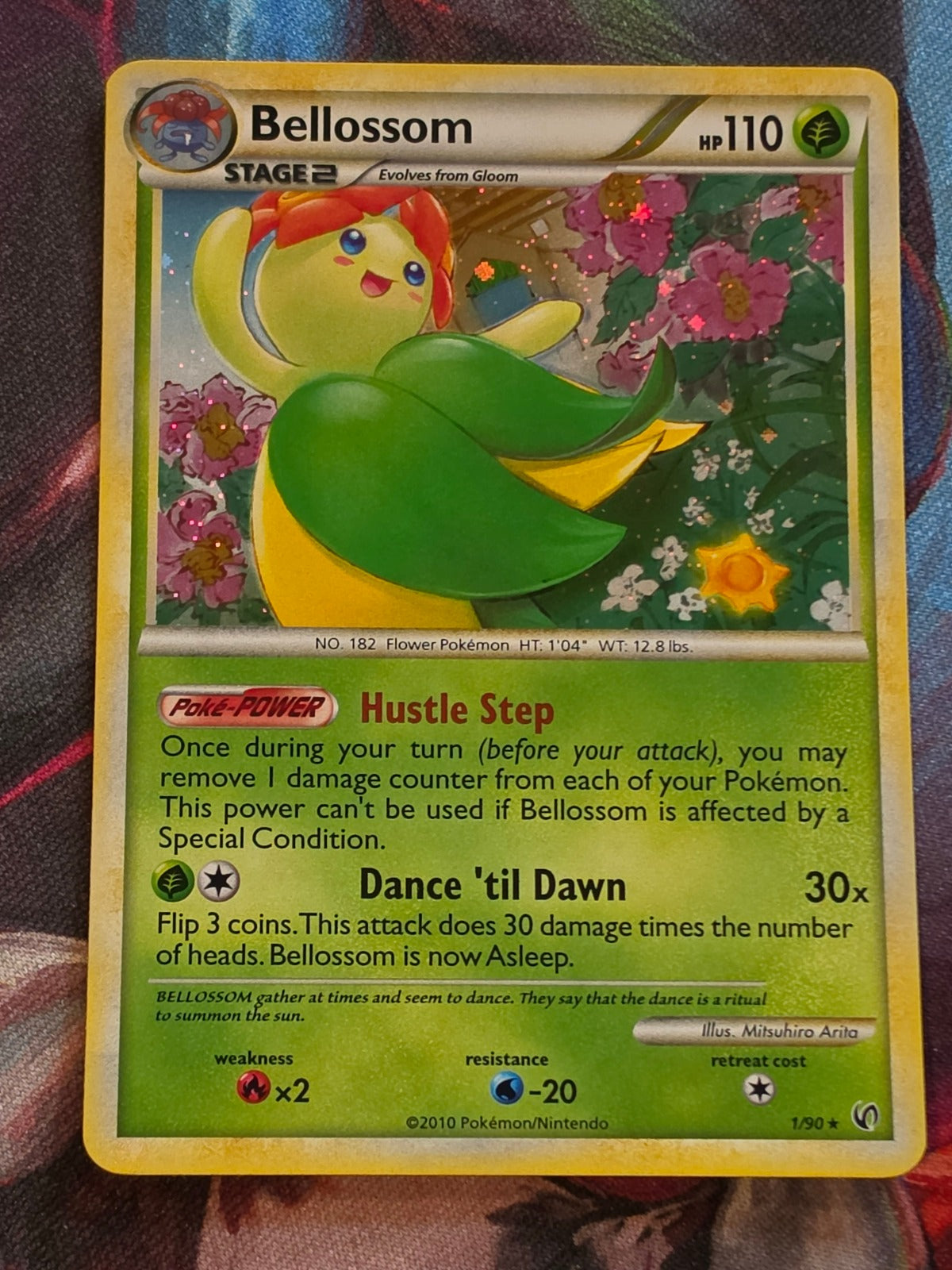 Bellossom - 1/90 - Undaunted - Holo Rare - NM - Pokemon