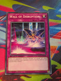 Wall of Disruption Common Speed Duel GX: Duel Academy Box SGX1-ENC20 1st Edition LP Yu-Gi-Oh!