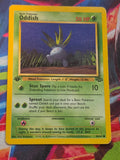 Oddish 1st Edition Common Jungle 58/64 LP Pokemon
